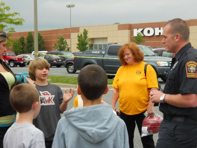 Bobby teaches fire safety to the group

Save your Heart for Love May 2010